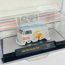 2021 M2 Machines Limited Edition 1/9,600 Coca Cola 1960 VW Volkswagen Delivery Van UNTY01 beige Llantas de Goma
