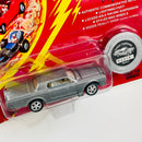 1995 Johnny Lightning The Challengers Commemorative Limited Edition Series 5 Custom Lincoln Continental gris Redline con Moneda Coleccionista