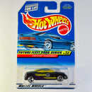 2000 Hot Wheels Future Fleet Series Chrysler Thunderbolt negro 3SP