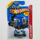 2013 Hot Wheels HW Racing Bump Around azul metálico 5SP
