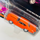 1997 Johnny Lightning Hot Rods Limited Edition 1/20,000 Mike Lloyd Goin Goat 1971 Pontiac GTO naranja