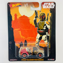 2019 Hot Wheels Premium Star Wars Boba Fett Ford Transit Supervan dorado Llantas de Goma RR