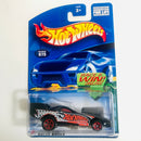 2002 Hot Wheels Cold Blooded Firebird Funny Car negro 5SP base ZAMAC