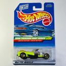 1998 Hot Wheels Treasure Hunt Rigor Motor verde neón 5SP