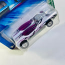 2004 Hot Wheels Treasure Hunt T-Hunt Splittin Image 106 blanco Llantas de Goma RR base ZAMAC