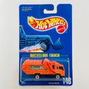 1992 Hot Wheels Recycling Truck 143 naranja BW Primera Edición