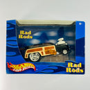2002 Hot Wheels 1:43 Rad Rods 50 Ford Woody negro