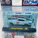 2021 M2 Machines Model Kit Limited Edition 1/8,280 B&M 1966 Dodge Charger Gasser turquesa R40 Llantas de Goma