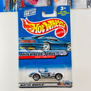 2000 Hot Wheels Speed Blaster Series Colección Set de 4 - Firebird Funny Car, At-A-Tude, Mustang Cobra, Shelby Cobra 427 S/C