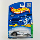 2001 Hot Wheels Limited Edition Treasure Hunt Series Hammered Coupe 006 plata PR5 base ZAMAC