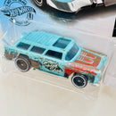 2019 Hot Wheels Rod Squad Classic 55 Nomad Chevrolet turquesa DD8