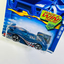 2002 Hot Wheels Sol-Aire CX-4 153 azul metálico 3SP