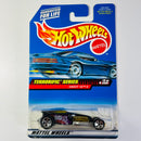 1999 Hot Wheels Terrorific Series Sweet 16 II negro 5SP base ZAMAC