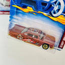 2002 Hot Wheels Wild Frontier Series Colección Set de 4 - 59 Chevy Impala, 32 Ford Delivery, Ice Cream Truck, Power Plower Bywayman