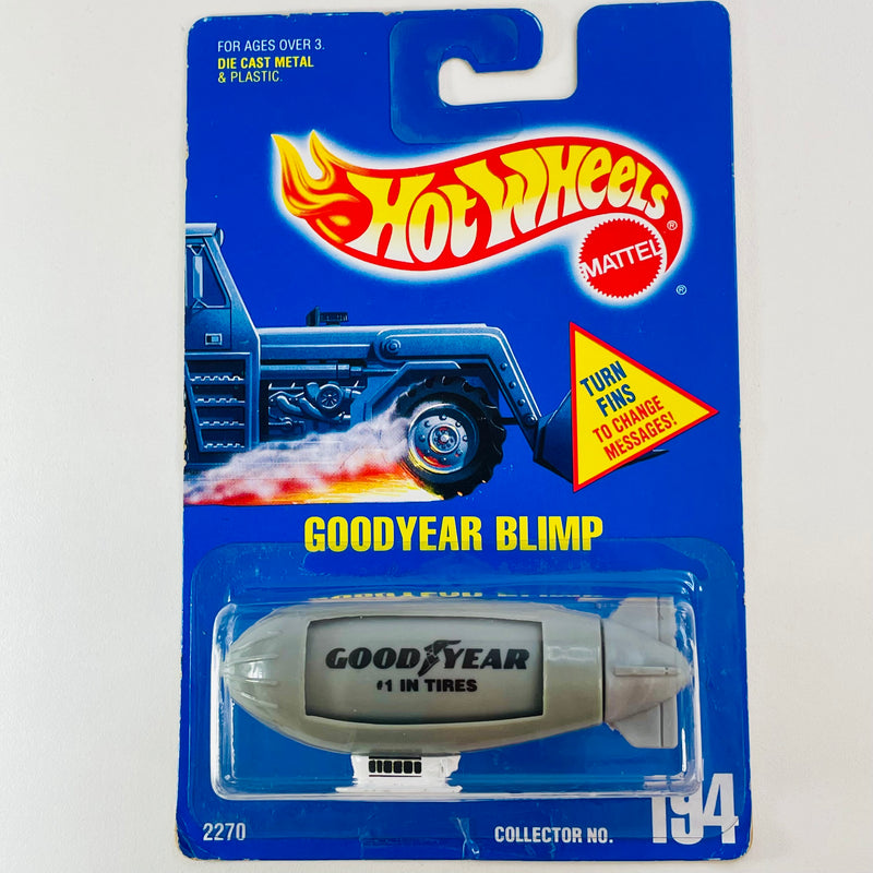 1992 Hot Wheels Goodyear Blimp 194 gris