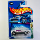 2004 Hot Wheels Treasure Hunt T-Hunt Splittin Image 106 blanco Llantas de Goma RR base ZAMAC