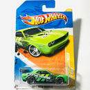 2011 Hot Wheels New Models Dodge Challenger Drift Car verde PR5