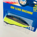 1995 Hot Wheels GM Lean Machine 268 verde fluorescente UH
