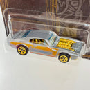 2019 Hot Wheels 51 Anniversary Satin and Chrome Colección Set de 6 - Custom 71 El Camino, 71 Datsun 510 Wagon, Custom 67 Pontiac Firebird, Aristo Rat, 63 Chevy II, 70 Plymouth Superbird