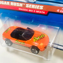 1998 Hot Wheels Sugar Rush Series Mazda MX-5 Miata naranja 5SP