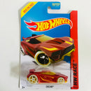 2014 Hot Wheels HW Race Chicane rojo GitD OH5