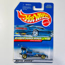 1999 Hot Wheels Classic Games Series Super Modified azul LW base ZAMAC