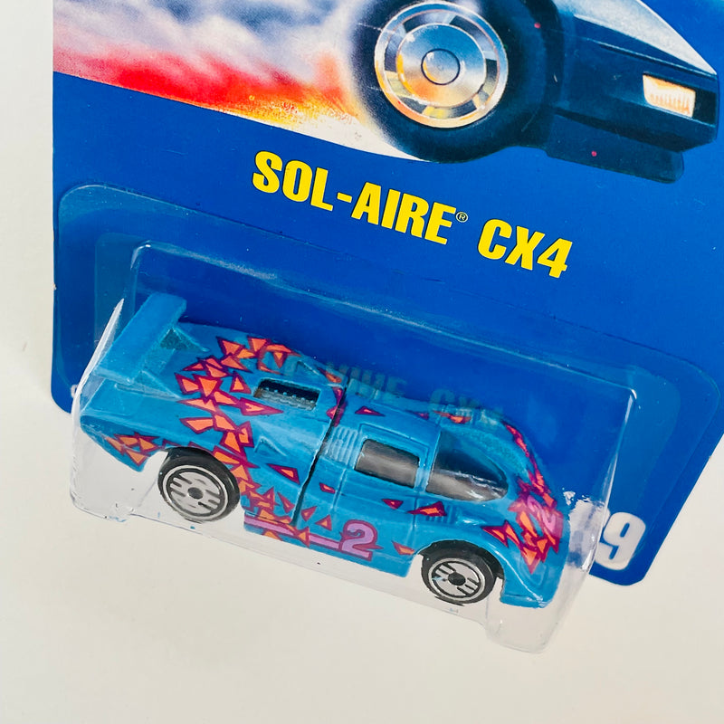 1992 Hot Wheels Sol-Aire CX4 169 azul UH