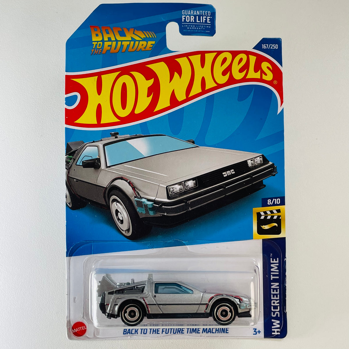 2022 Hot Wheels HW Screen Time Back To The Future Time Machine DeLorea