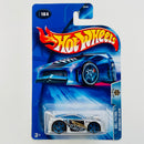 2004 Hot Wheels Roll Patrol Mitsubishi Eclipse 184 plata metálico PR5