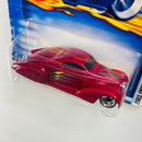 2003 Hot Wheels First Editions Swoop Coupe 025 rojo 5SP con SK5