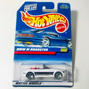 1998 Hot Wheels BMW M Roadster 890 blanco 3SP base ZAMAC