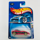 2003 Hot Wheels Spectraflame II Silhouette II 109 rojo metálico Y5