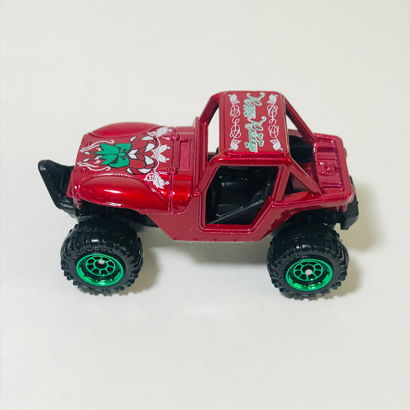 2019 Matchbox MBX Happy Holidays MBX 4x4 rojo - Loose