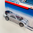 1998 Hot Wheels Callaway C7 plata 5SP Primera Edición Tarjeta Mexicana