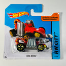 2014 Hot Wheels HW City Eevil Weevil rojo 5SP base ZAMAC Blíster Europeo