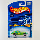 2001 Hot Wheels Hippie Mobiles 63 Corvette 090 verde metálico 5SP