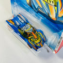 2010 Hot Wheels Race World Cave Swoopy Do azul 5SP base ZAMAC