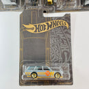 2019 Hot Wheels 51 Anniversary Satin and Chrome Colección Set de 6 - Custom 71 El Camino, 71 Datsun 510 Wagon, Custom 67 Pontiac Firebird, Aristo Rat, 63 Chevy II, 70 Plymouth Superbird