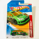 2012 Hot Wheels Thrill Racers City Stunt Citroën C4 Rally verde PR5