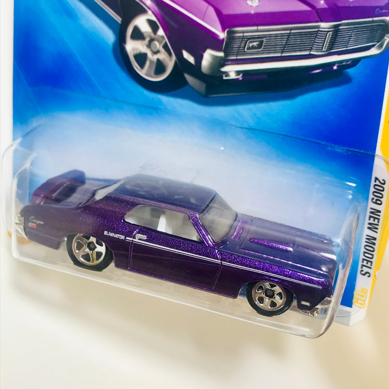 2009 Hot Wheels New Models 69 Mercury Cougar Eliminator morado 5SP