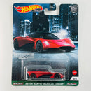 2021 Hot Wheels Car Culture Exotic Envy Aston Martin Valhalla Concept rojo Llantas de Goma RR
