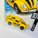 2020 Hot Wheels Rod Squad 49 Volkswagen Beetle Pickup amarillo AD