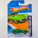 2011 Hot Wheels Street Beasts 67 Pontiac Firebird 400 verde metálico MC5