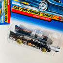 1999 Hot Wheels Car-Toon Friends Series Rocky y Bullwinkle Colección Set de 4 - Saltflat Racer, XT-3, Double Vision, Lakester