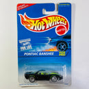 1996 Hot Wheels Pontiac Banshee 457 negro LW base ZAMAC