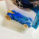 2015 Hot Wheels Treasure Hunt HW City RocketFire azul OH5 base ZAMAC