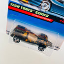 1998 Hot Wheels Tech Tones Series Speed Machine Mantis negro SB base ZAMAC