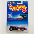 1997 Hot Wheels Rockin' Rods Series Twang Thang rojo metálico con guitarra negra 5SP