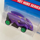 1995 Hot Wheels Hot Hubs Series Vampyra morado HH