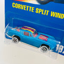 1993 Hot Wheels Corvette Split Window 197 azul WW